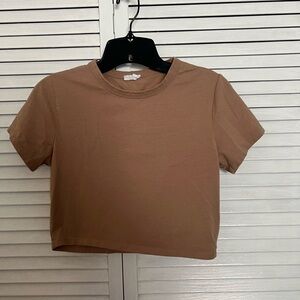Cotton On Tan Crop Top